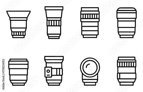 Minimalist Lens Icons