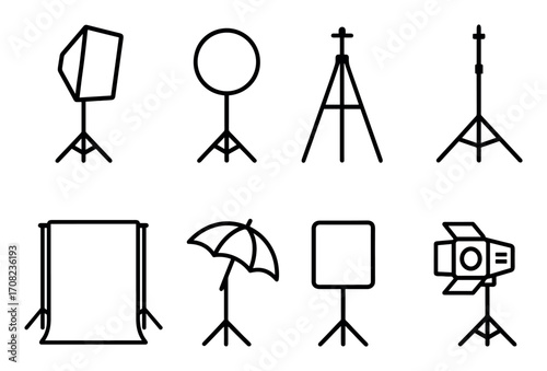 Photography Gear Icons
