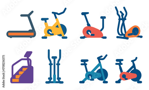 Gym Equipment Icons