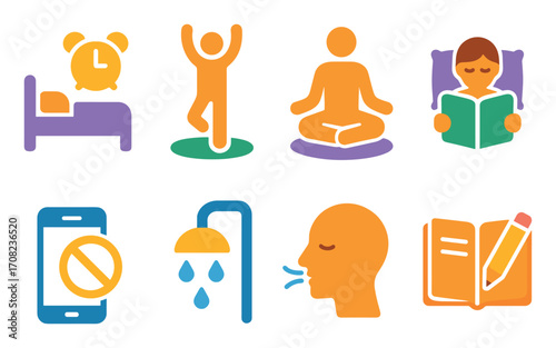Sleep Habit Icons