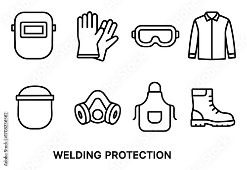 Welding Safety Icons