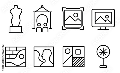 Minimalist Art Icons