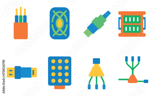 Fiber Optic Icons