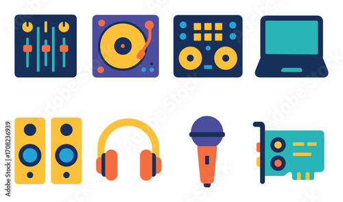 DJ Setup Icons