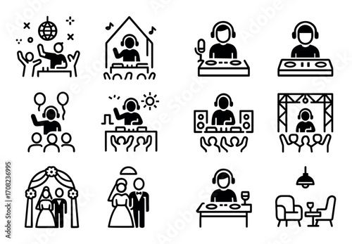 DJ Setup Icons