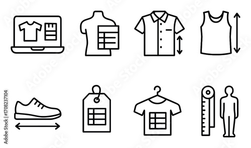 Minimalist Size Icons