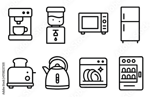 Minimalist Office Icons
