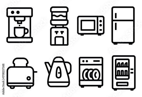 Minimalist Office Icons