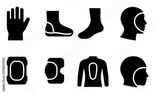 Diving Gear Icons