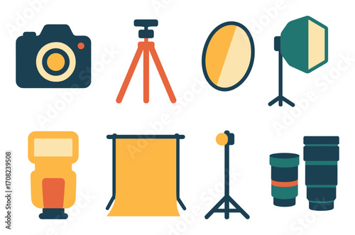 Photography Gear Icons