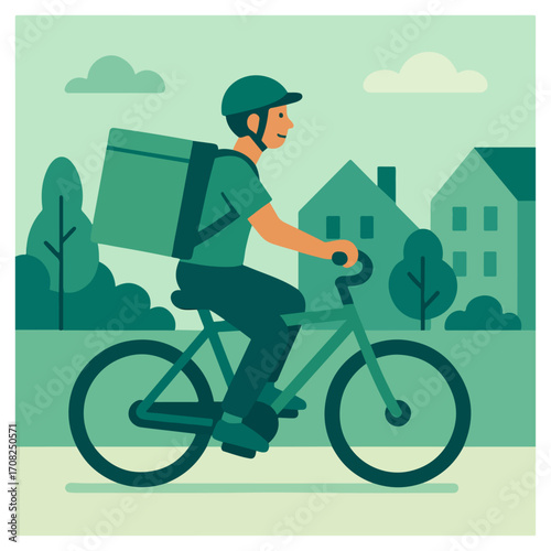Bike Courier – Food Delivery Cyclist