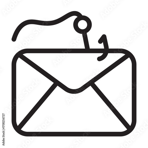 Phishing Message Icon
