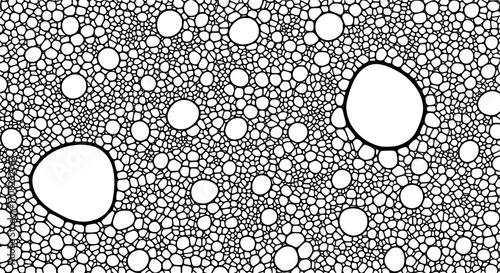 Abstract organic cell network pattern texture background digital art organic cellular structure vector