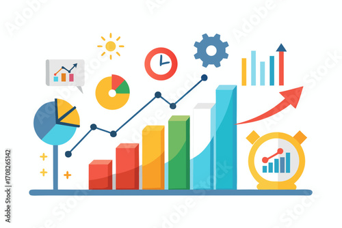 business graph icon