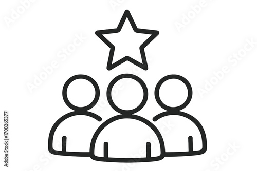 User inside shield outline vector, protection symbol for graphic design, web apps, security concept, advertisement, digital safety icon, cartoon illustration background