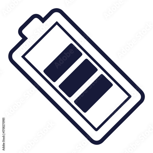 Mug of frothy beer with a handle, isolated on white background