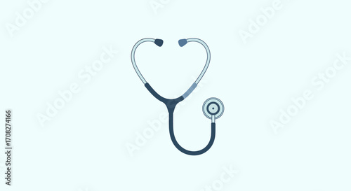 Medical Stethoscope On Light Background For Healthcare Professional Use