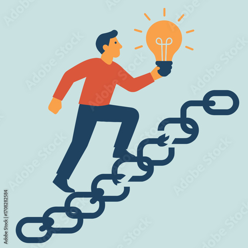 Turning challenges into opportunities: climbing the chain of innovation