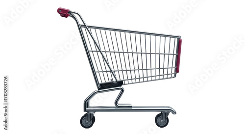 Isolated Shopping Cart