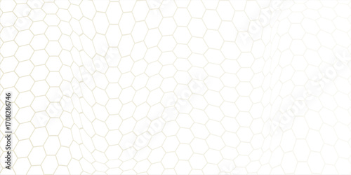 Abstract cube hexagon shape background. Vector banner design. Hexagons pattern. Geometric abstract background with simple hexagonal elements. Medical. Vector digital art banner