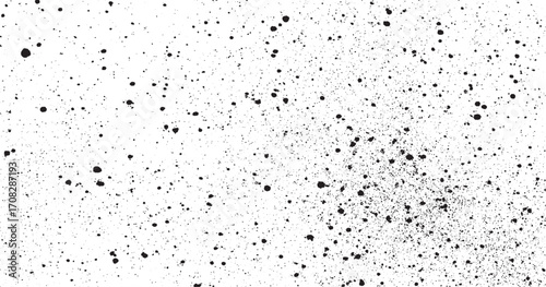 Grain dot white paper noise texture with distress effect vector illustration pattern background. Dirty or dust film grain speck grit grunge overlay on Vector grunge texture. Distressed Dirty rough ove