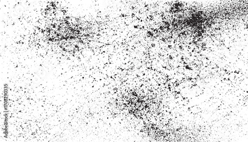 Noise dot grain background with gradient ripple wave, vector grunge texture. Abstract grain noise background with black grainy  White black dust overlay grunge texture with distressed grain noise 