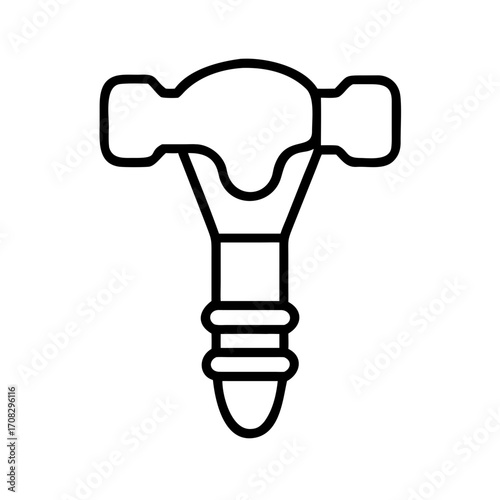 Orthopedic implant wrench design in minimalist style  