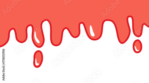 Abstract Pink Slime Dripping on White Background. Playful Slime Splash Isolated. Kawaii Slime Drip Graphic. fluid liquid fun background. fluid liquid background.
