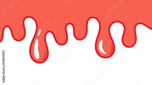 Abstract Pink Slime Dripping on White Background. Playful Slime Splash Isolated. Kawaii Slime Drip Graphic. fluid liquid fun background. fluid liquid background.