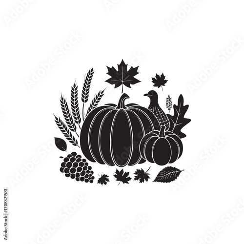 Wallpaper Mural Thanks Giving Vector (3).eps Torontodigital.ca