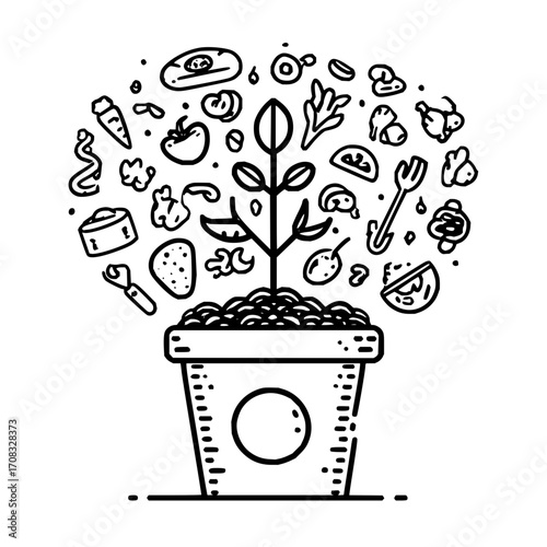 Planting organic food vegetables garden growing healthy eating vegetarian vegan diet agriculture horticulture idea