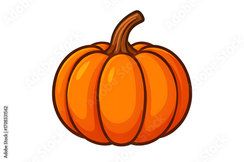 pumpkin isolated on white background