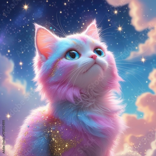 cat in the sky