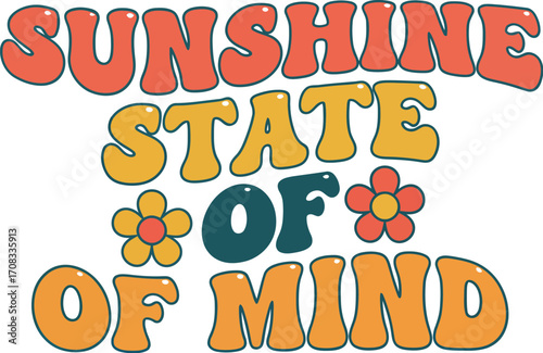 Sunshine State of Mind Retro Summer SVG Bundle - Beach & Summertime Quotes

