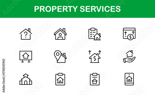 Economy and Trade Essentials – Professional Line Icon Set Featuring Minimal, Modern, Editable Outline Graphics for Financial and Global Business Themes
