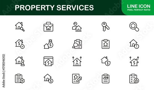Economy and Trade Essentials – Professional Line Icon Set Featuring Minimal, Modern, Editable Outline Graphics for Financial and Global Business Themes