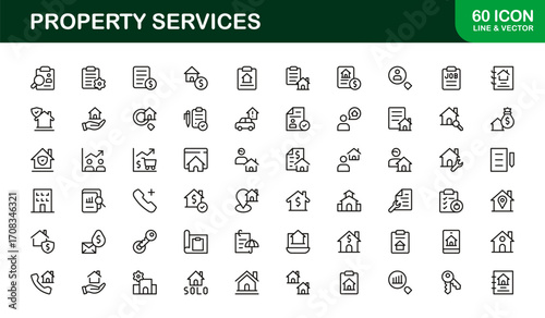 Economy and Trade Essentials – Professional Line Icon Set Featuring Minimal, Modern, Editable Outline Graphics for Financial and Global Business Themes