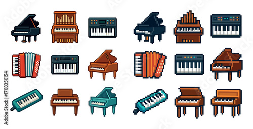 Colorful Keyboard Icons