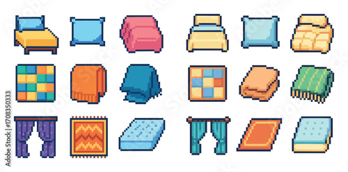 Colorful Bedroom Icons