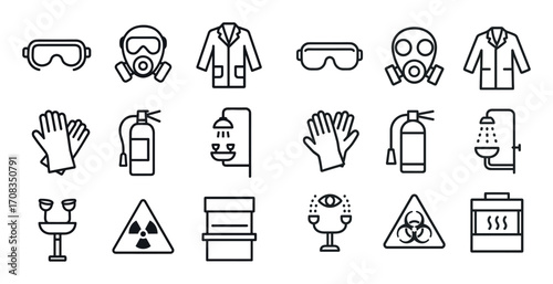 Chemistry Safety Icons