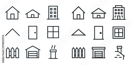 Minimalist Construction Icons
