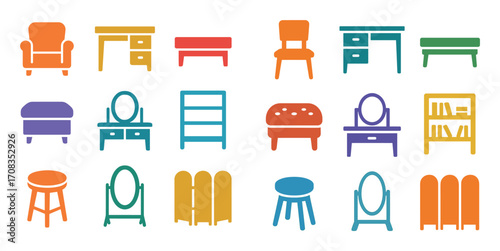 Bedroom Furniture Icons