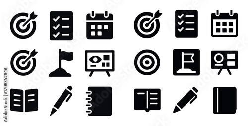 Productivity Icon Set
