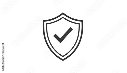 Free Download Abstract shield icon with check mark - GFXLoad