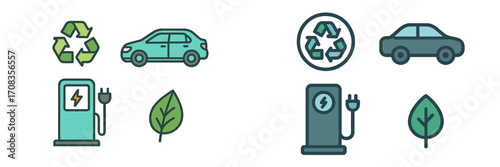 Electric and hybrid vehicle concepts promoting sustainability and eco-friendly transportation solutions