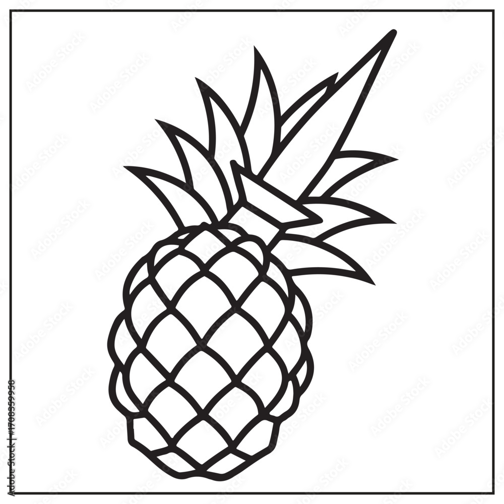 Fototapeta premium Vintage Tattoo Coloring Pages
