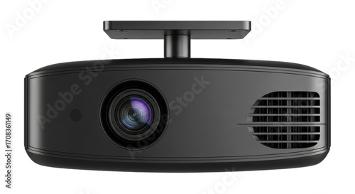 Fotografie Isolated projector for home cinema, office or conference room use, modern design