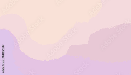 Abstract background in shades of pastel purple and peach creates soft, calming atmosphere. Background in gentle hues evokes dreamlike feeling, providing versatile canvas for creative projects.