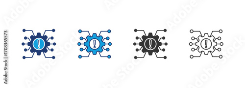 Root Cause Icon Set Multiple Style Collection