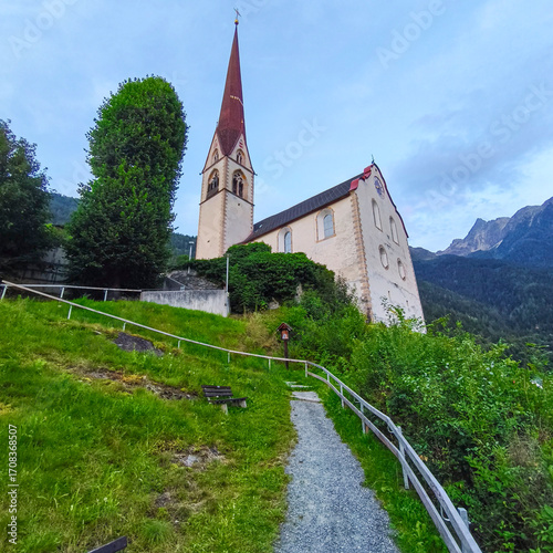 Parrkirche Oetz, Ötztal, Tirol, Österreich